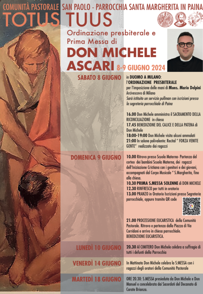 Don Michele e don Manuel Siete miei amici Comunità Pastorale San